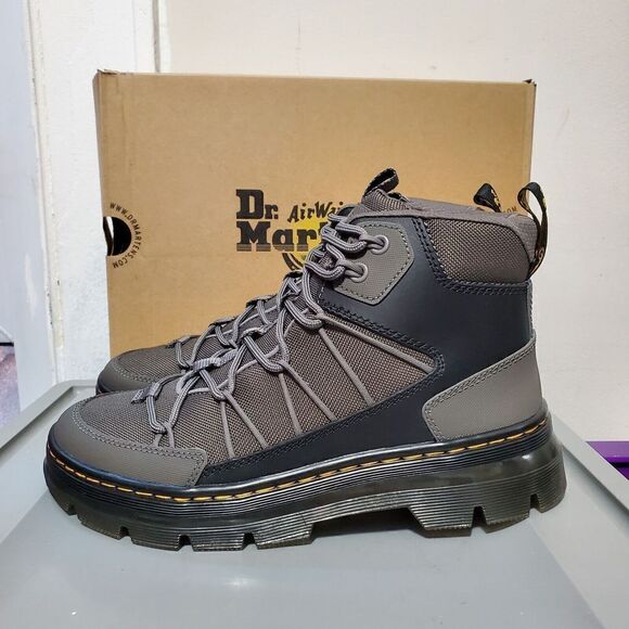 Dr. Martens Buwick Mens Sz 8 /Womens Sz 9 Gunmetal 30846029 Extra Tough New